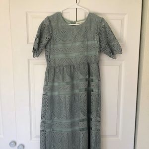 Tea-Length Dress